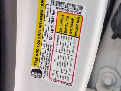 2018 Ford F-150 LARIAT