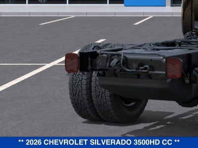 2026 Chevrolet Silverado 3500 HD Chassis Cab Work Truck