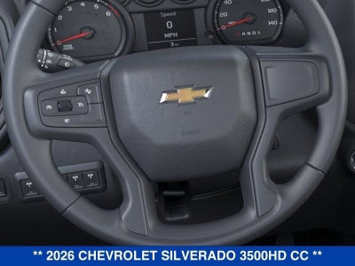 2026 Chevrolet Silverado 3500 HD Chassis Cab Work Truck