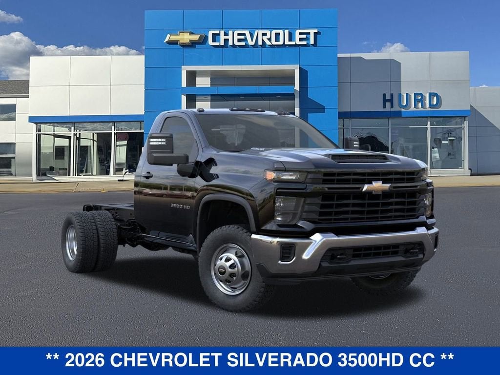 2026 Chevrolet Silverado 3500 HD Chassis Cab Work Truck