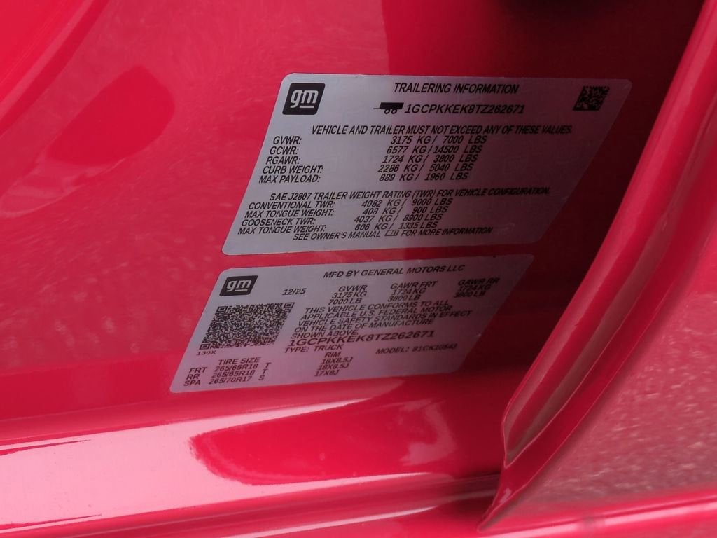 2026 Chevrolet Silverado 1500 LT (2FL)