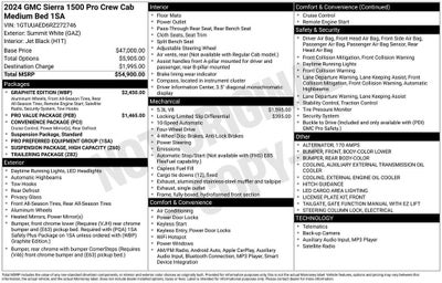 2024 GMC Sierra 1500 Pro