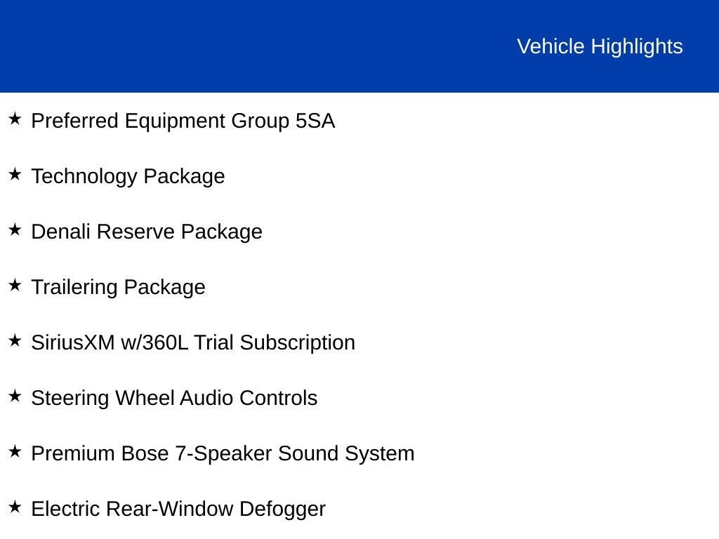 2025 GMC Sierra 1500 Denali