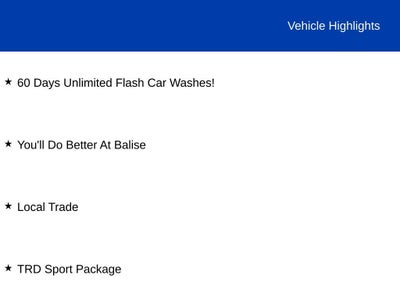 2024 Toyota Tacoma TRD Sport