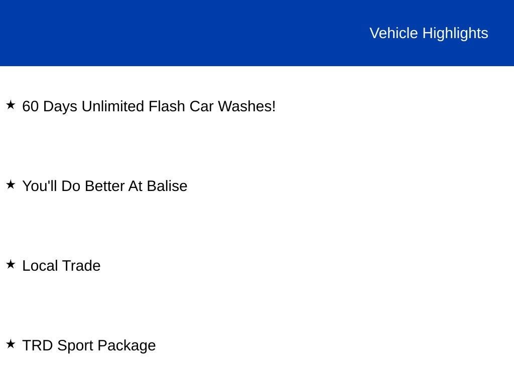 2024 Toyota Tacoma TRD Sport