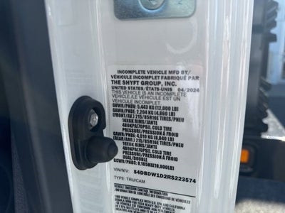 2024 Chevrolet Low Cab Forward 3500 2WD Reg Cab 176