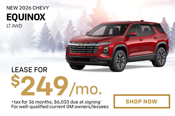 New 2026 Chevrolet Equinox LT AWD